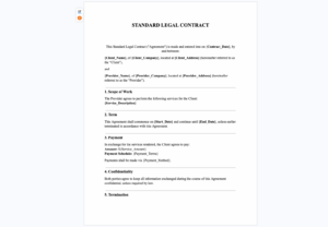 STANDARD-LEGAL-CONTRACT-Google-Docs