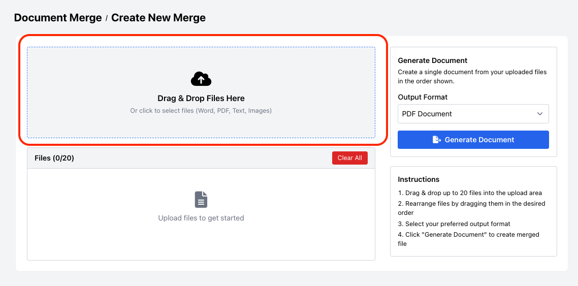 Best Way To Merge Multiple Financial Documents into a Single PDF image 4