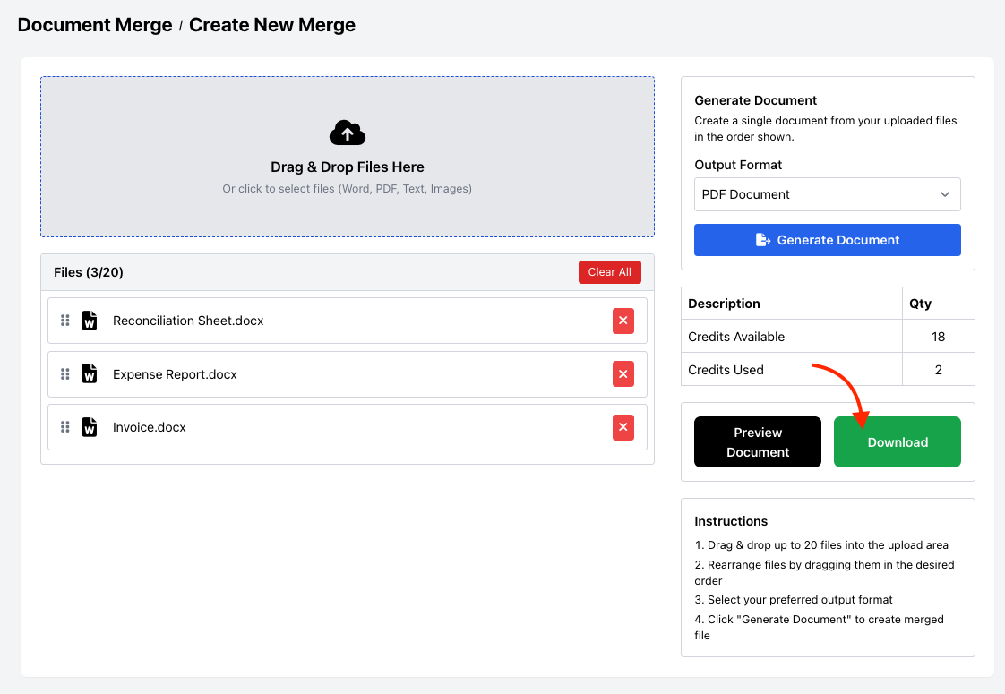 Best Way To Merge Multiple Financial Documents into a Single PDF image 7