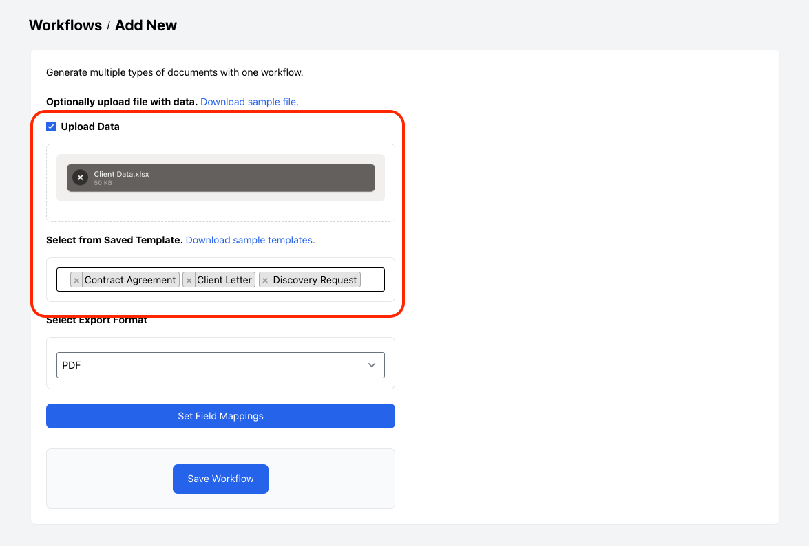How Law Firms Can Generate Multiple Legal Documents at Once with ActiveMerge Workflows image 6