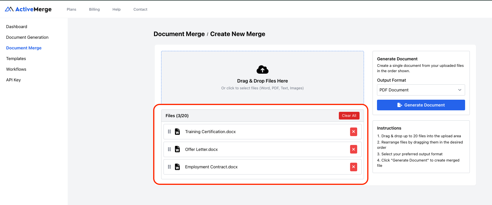 Simplify HR File Management by Combining Multiple Records into a Single PDF image 5