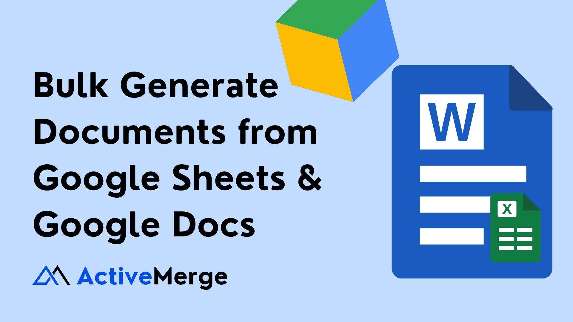 bulk generate documents from google sheets docs