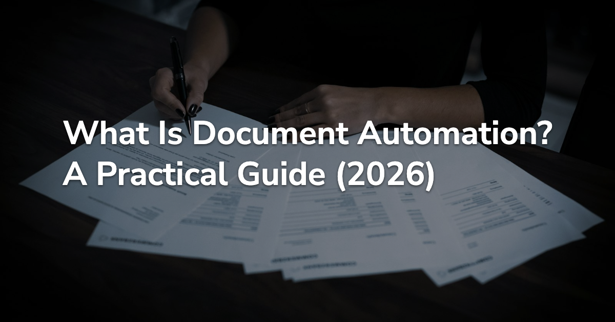 What Is Document Automation A Practical Guide 2026 1791402248